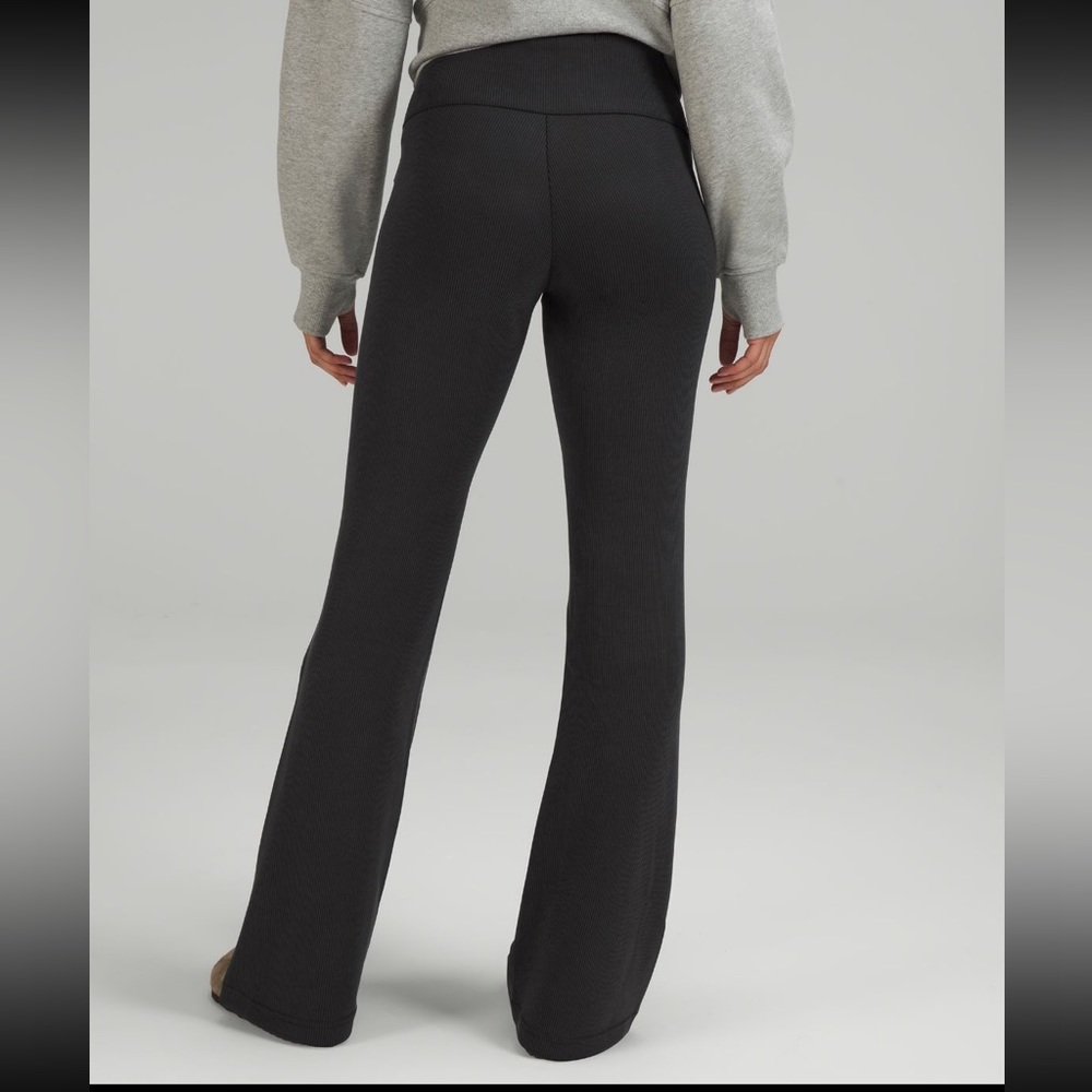 lululemon brushed ribbed softstreme pant